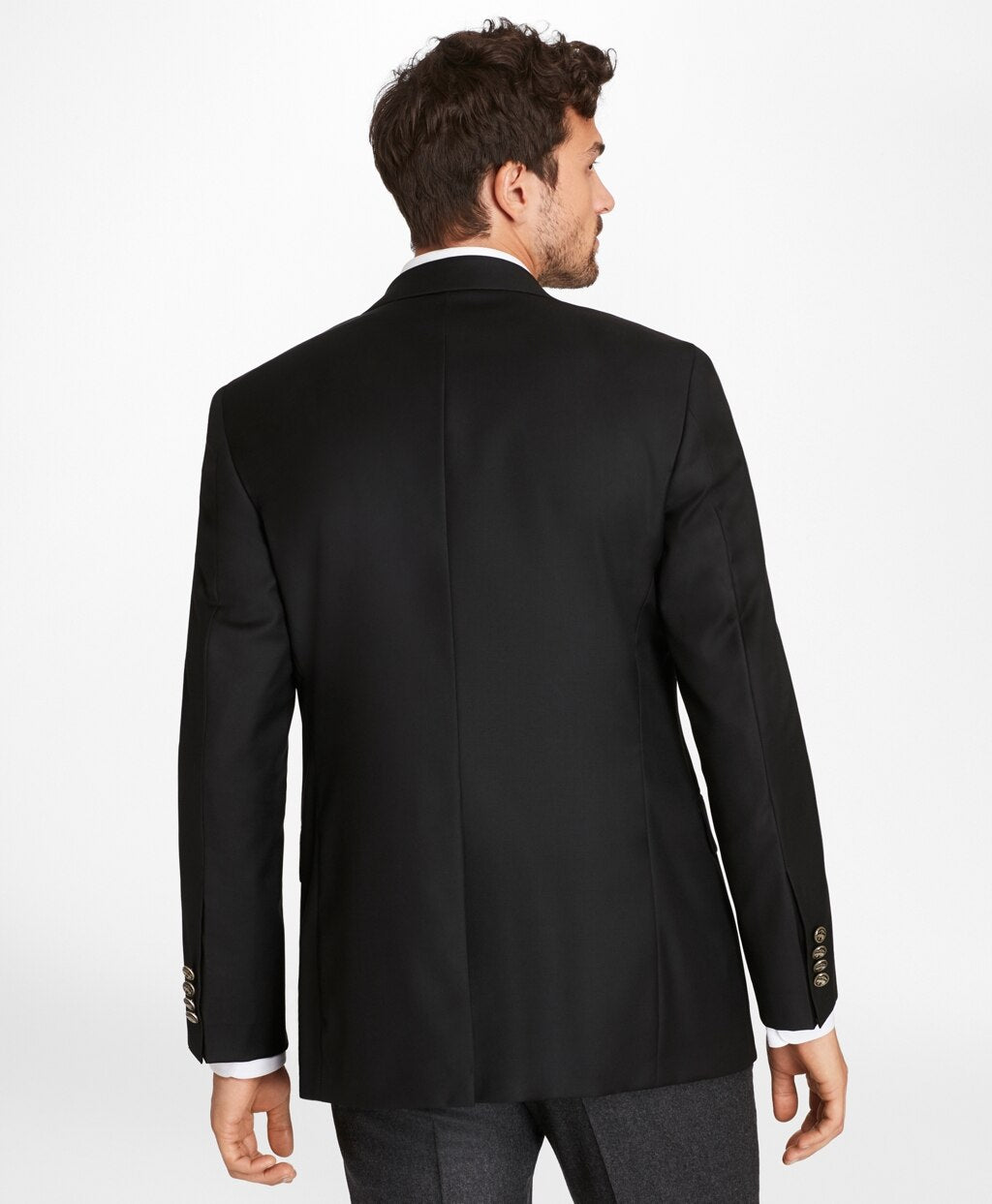 Country Club Madison Fit Saxxon™ Wool Two-Button Blazer