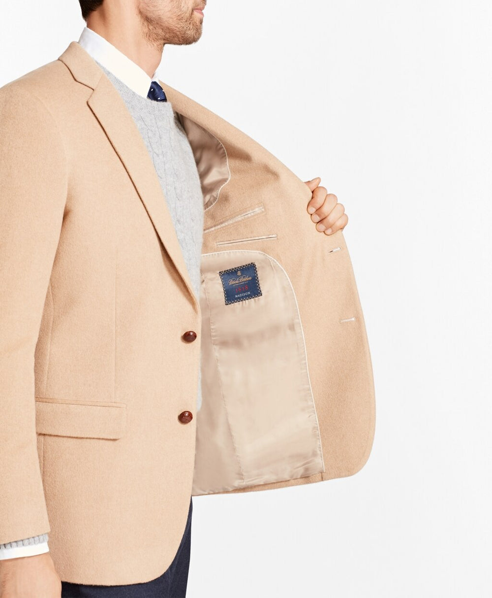 Madison Fit Camel Hair Sport Coat