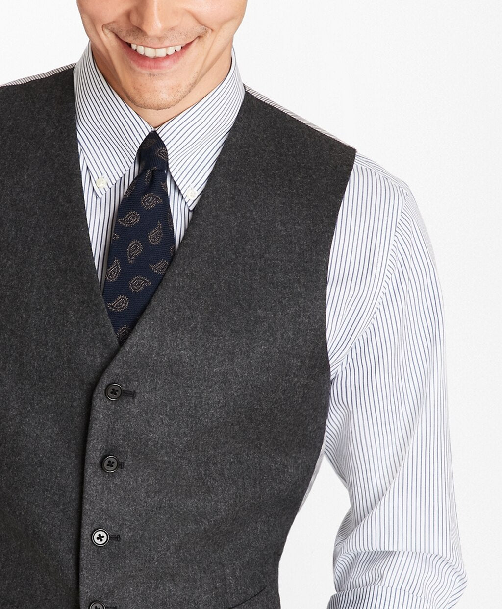 Wool Flannel Vest