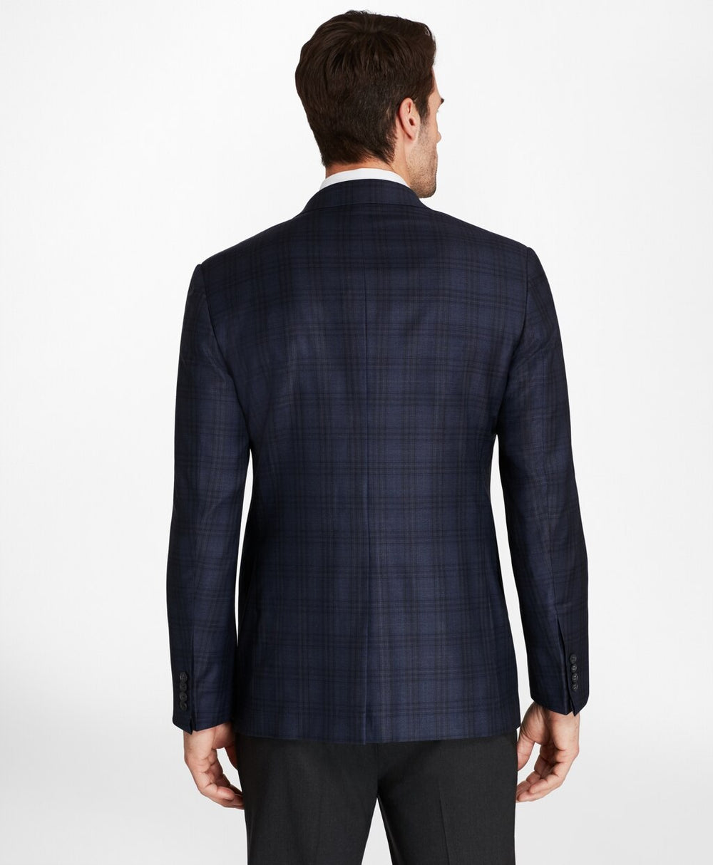 Regent Fit Blue Plaid with Deco Sport Coat