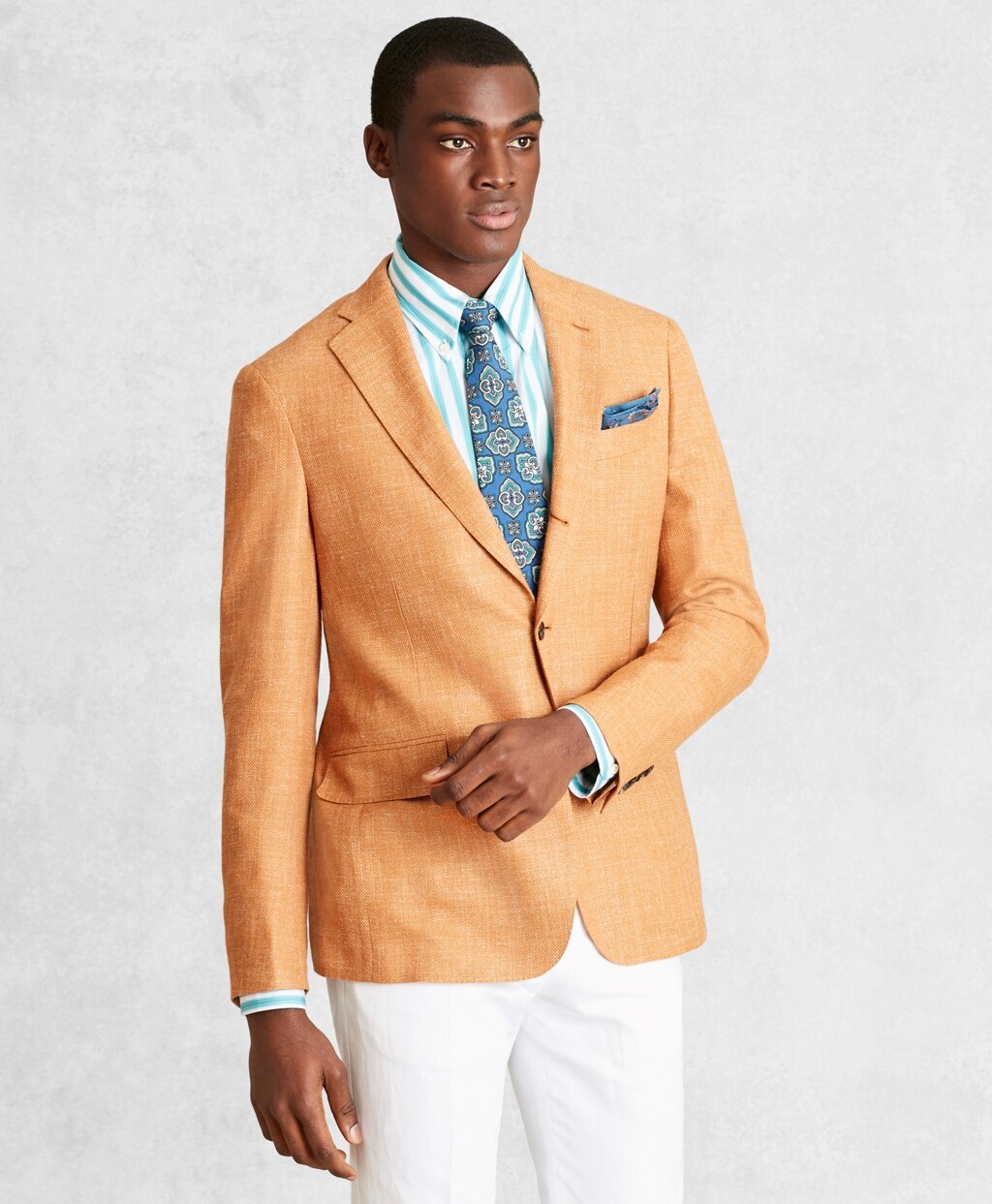 Golden Fleece® Wool-Blend Basketweave Sport Coat