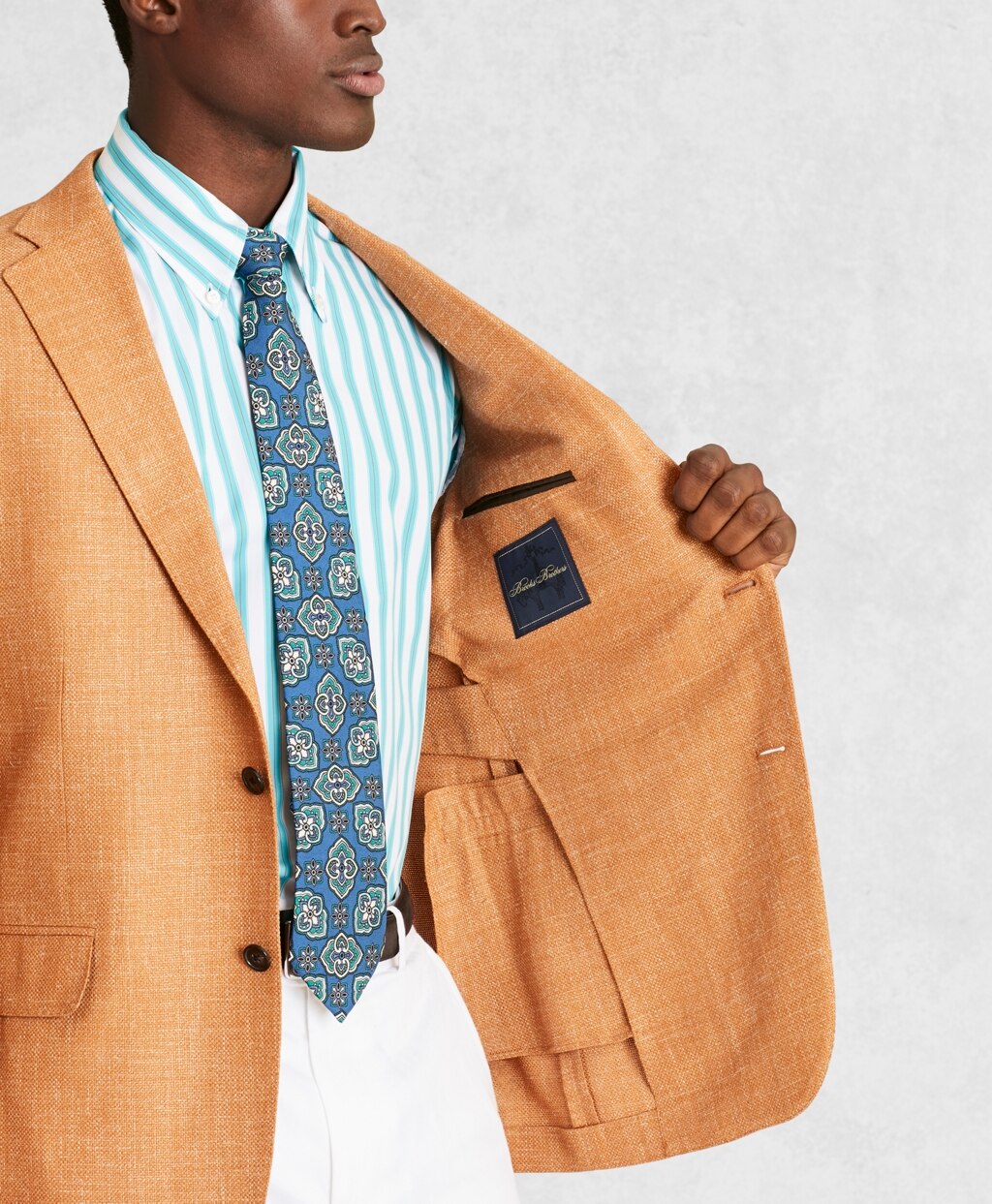 Golden Fleece® Wool-Blend Basketweave Sport Coat