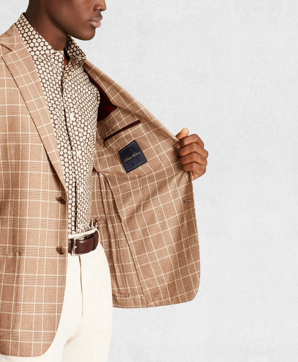 Golden Fleece® Wool-Blend Check Twill Sport Coat