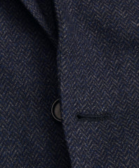 Regent Fit Two-Button Herringbone Knit Sport Coat