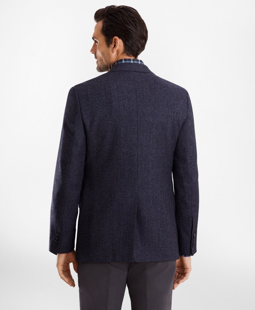 Regent Fit Herringbone Sport Coat