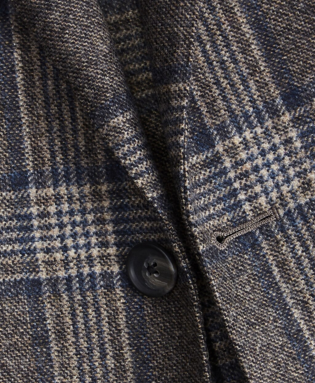 Regent Fit Large Check Sport Coat