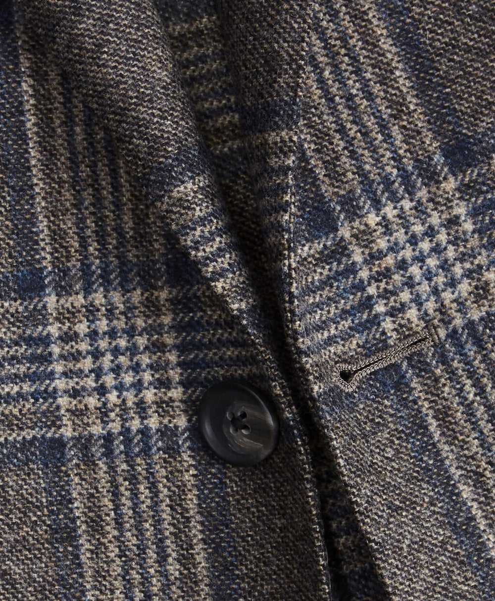 Regent Fit Large Check Sport Coat