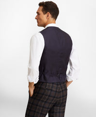 Five-Button Flannel Vest