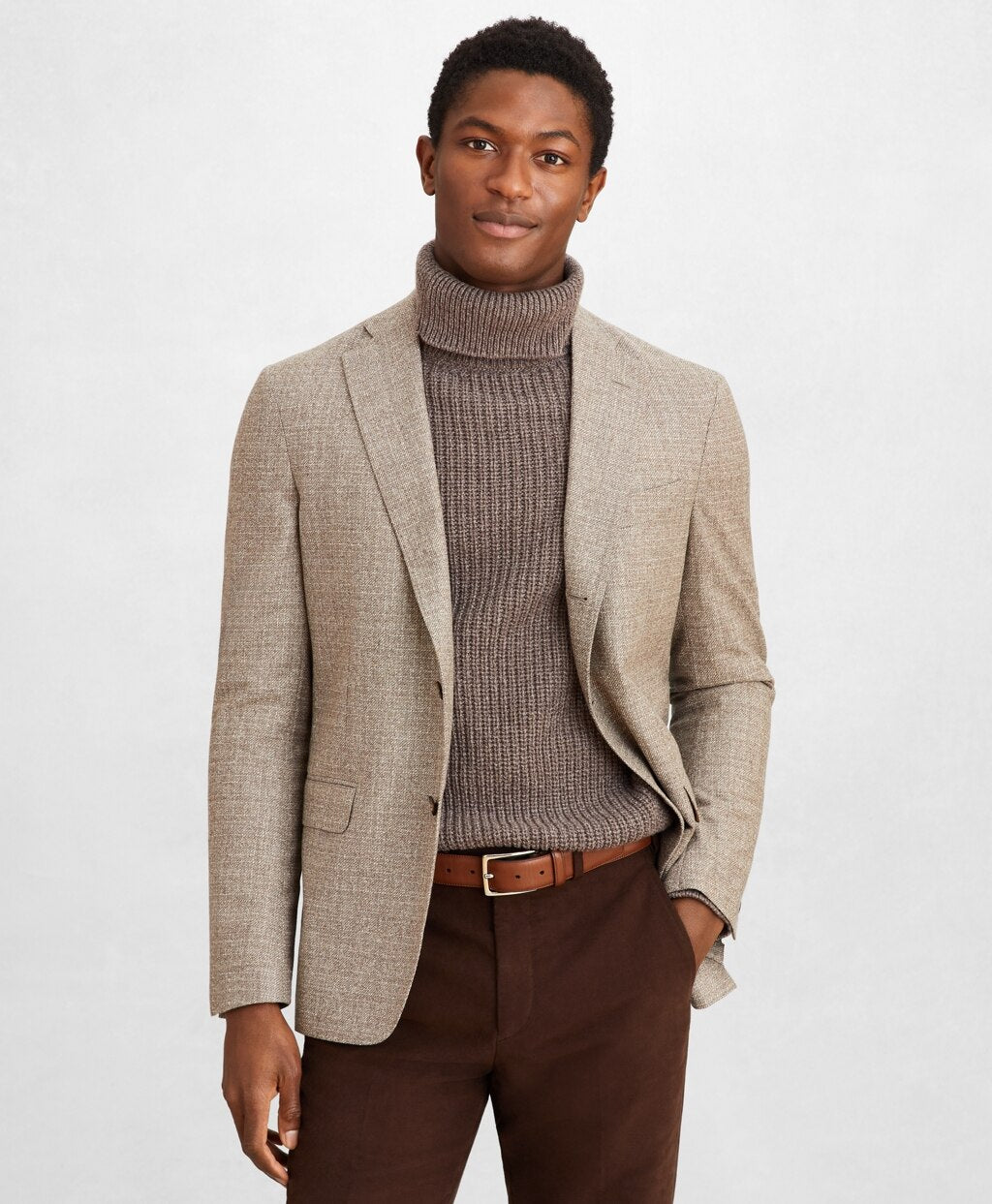 Golden Fleece® Three-Button Twill Sport Coat