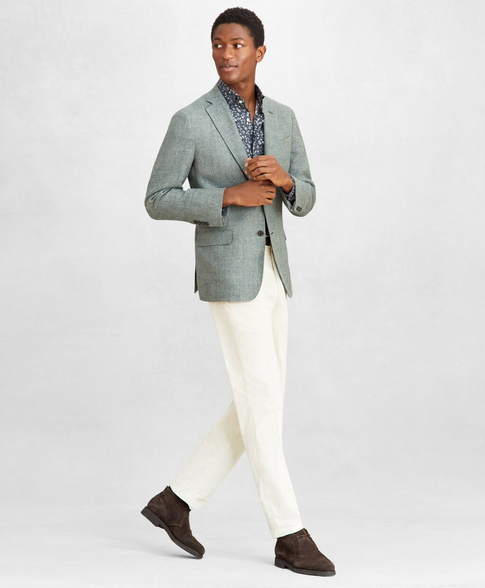 Golden Fleece® Three-Button Basketweave Sport Coat