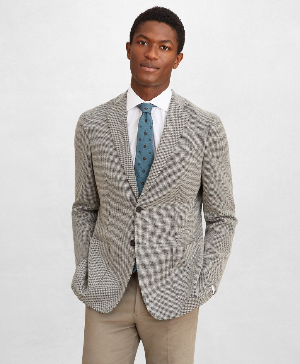 Golden Fleece® BrooksCloud™ Houndstooth Sport Coat