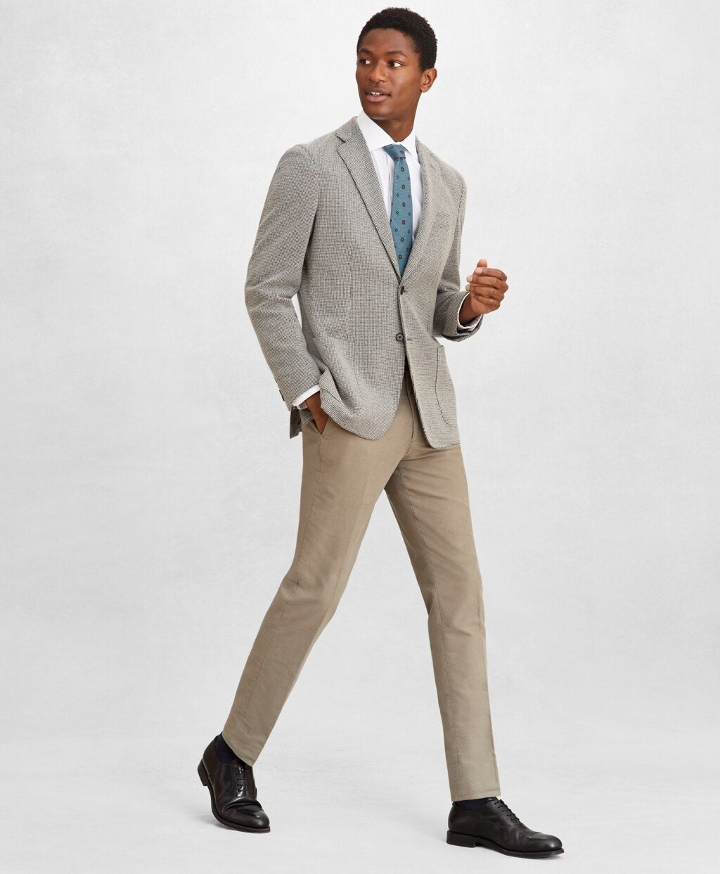 Golden Fleece® BrooksCloud™ Houndstooth Sport Coat