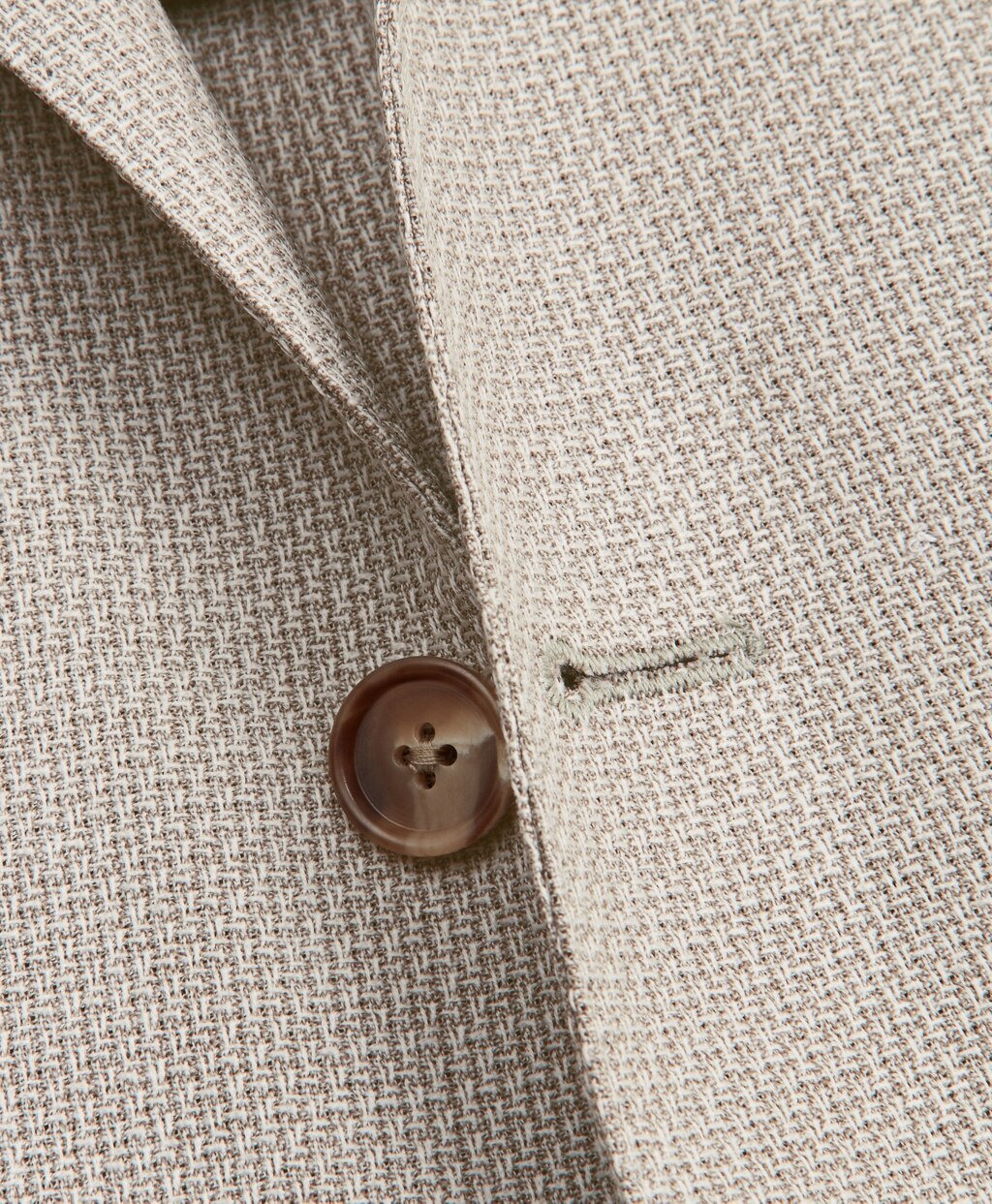 Regent Fit Three-Button Hopsack Sport Coat