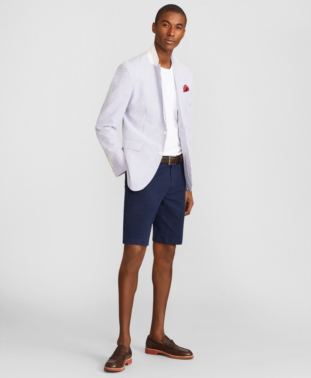 Milano Fit Stripe Seersucker Sport Coat