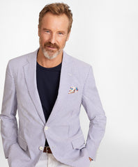 Madison Fit Stripe Seersucker Sport Coat