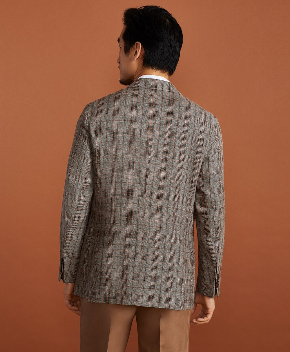 Golden Fleece® BrooksCloud™ Hemp-Wool Plaid Sport Coat