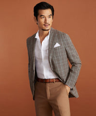 Golden Fleece® BrooksCloud™ Hemp-Wool Plaid Sport Coat