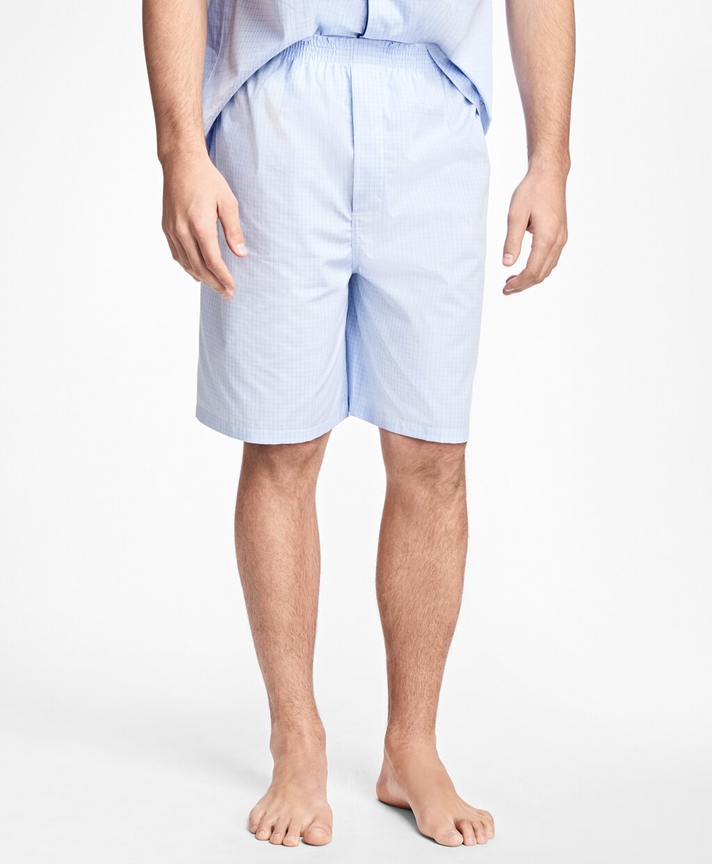 Glen Plaid Short Pajamas