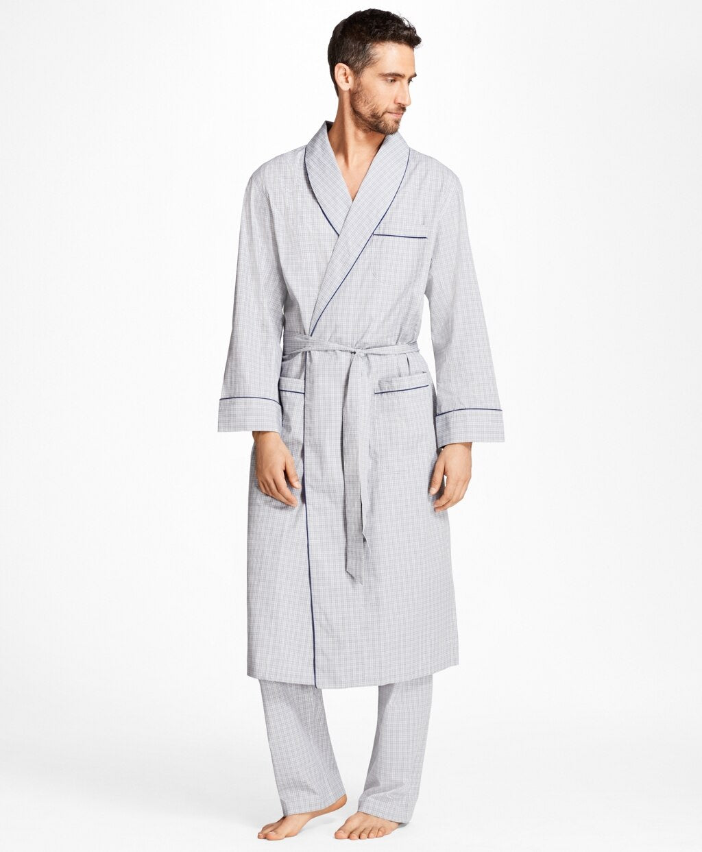 Plaid Robe