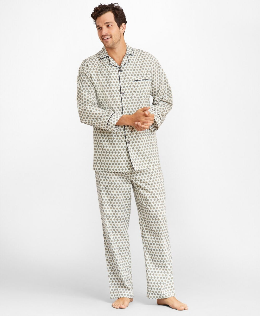 Foulard Print Pajamas