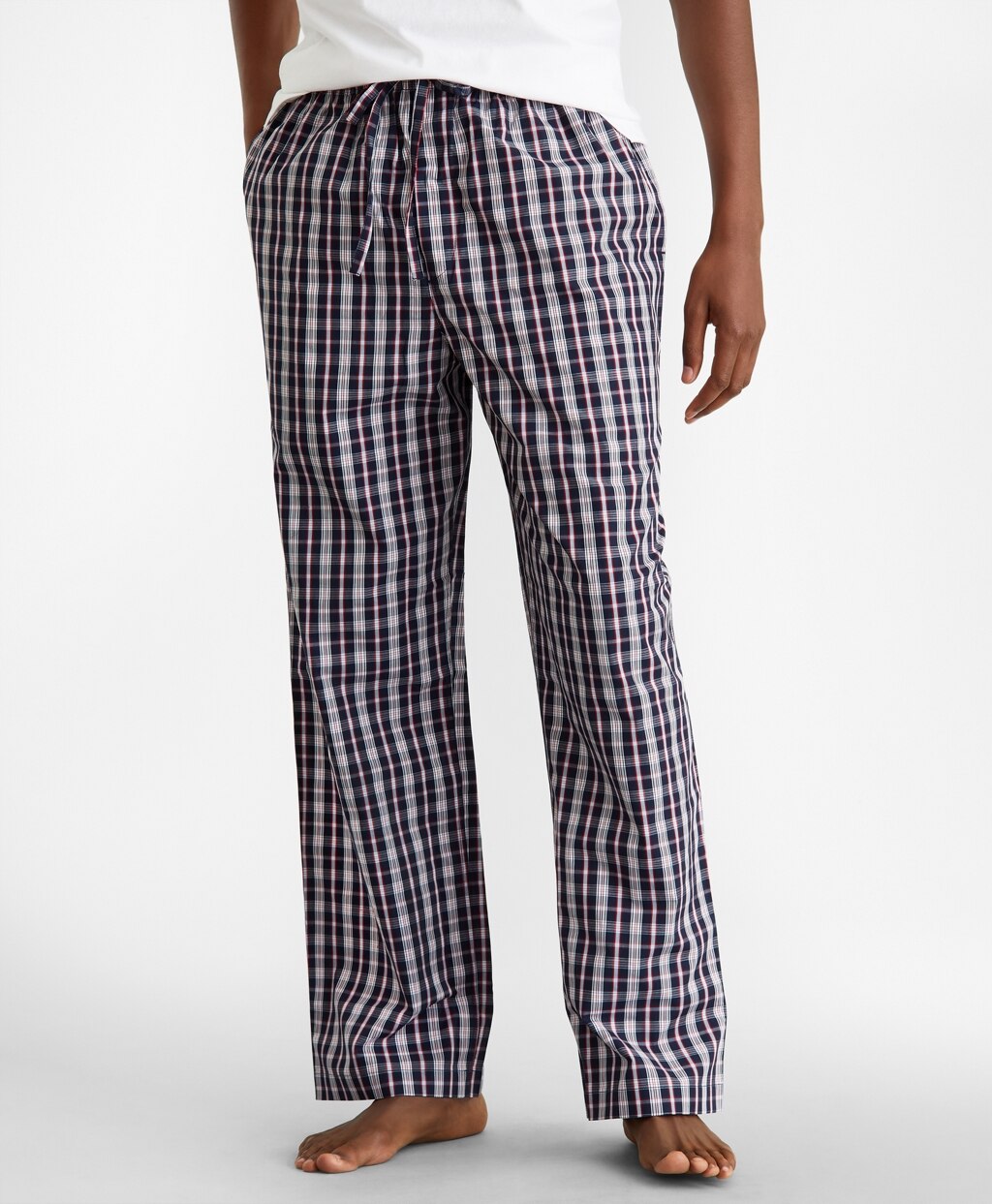 Double-Plaid Lounge Set