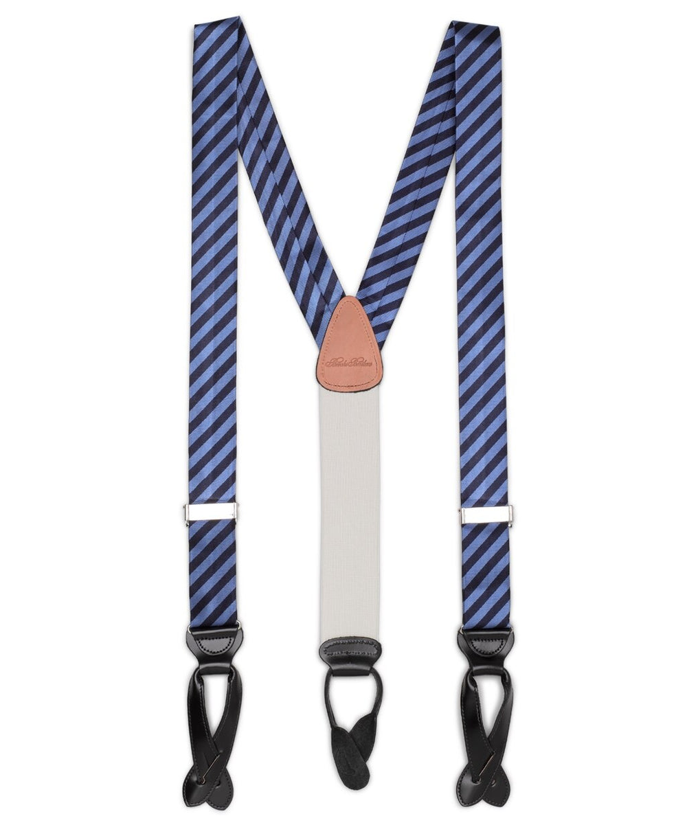 Diagonal Stripe Suspenders