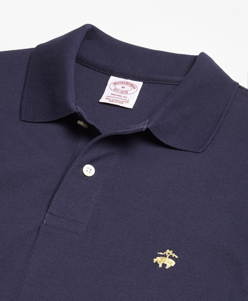 Original Fit Supima® Cotton Performance Polo Shirt-Basic Colors
