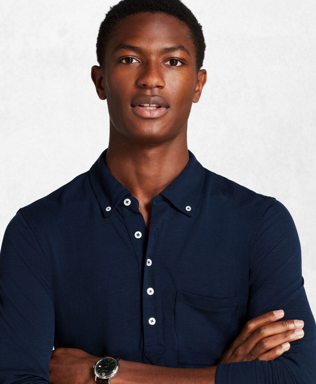 Golden Fleece® BrooksTech™ Long-Sleeve Polo Shirt