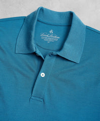 Golden Fleece® BrooksTech™ Two-Button Long-Sleeve Polo Shirt