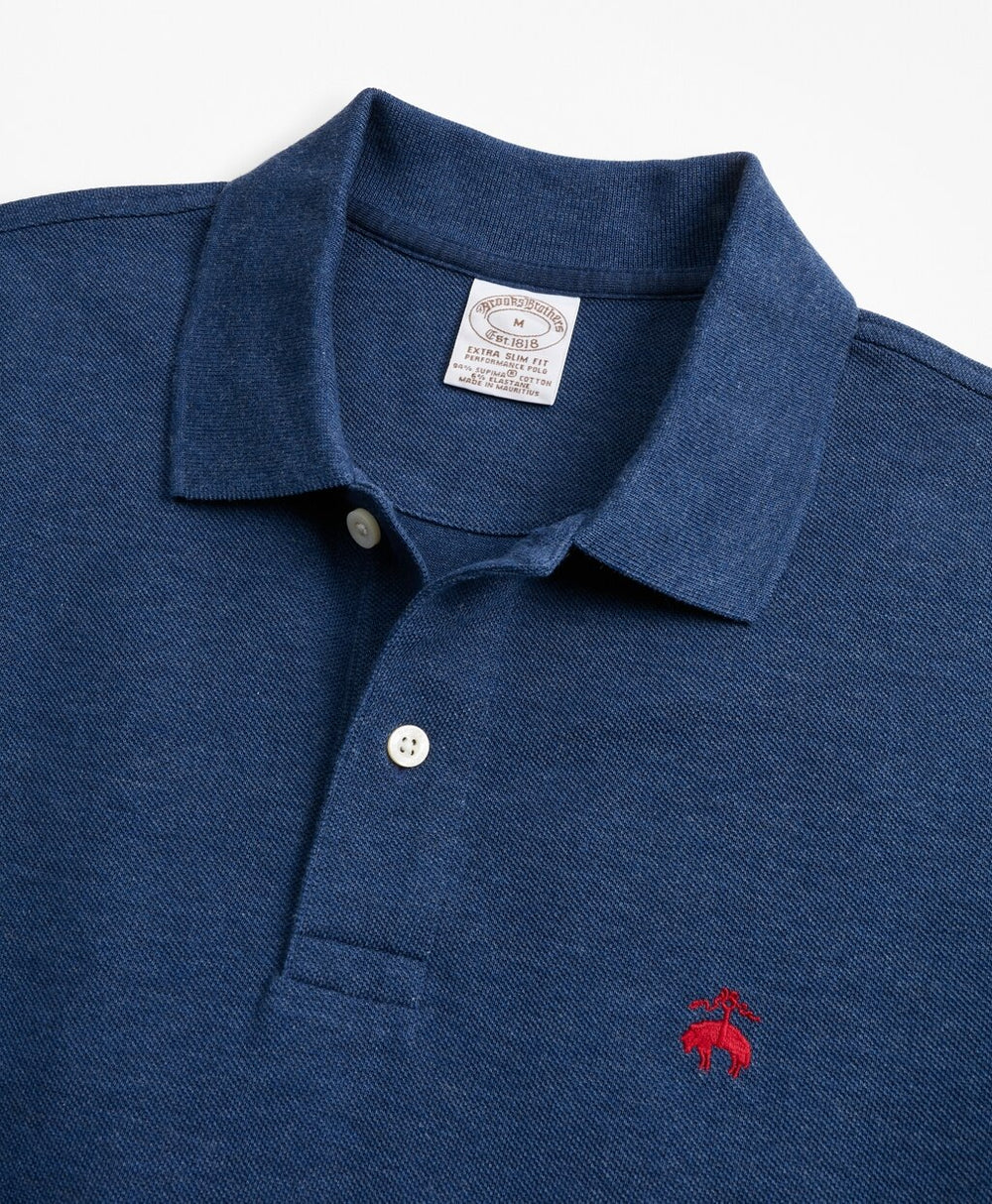 Extra-Slim Fit Stretch Supima® Cotton Performance Polo Shirt