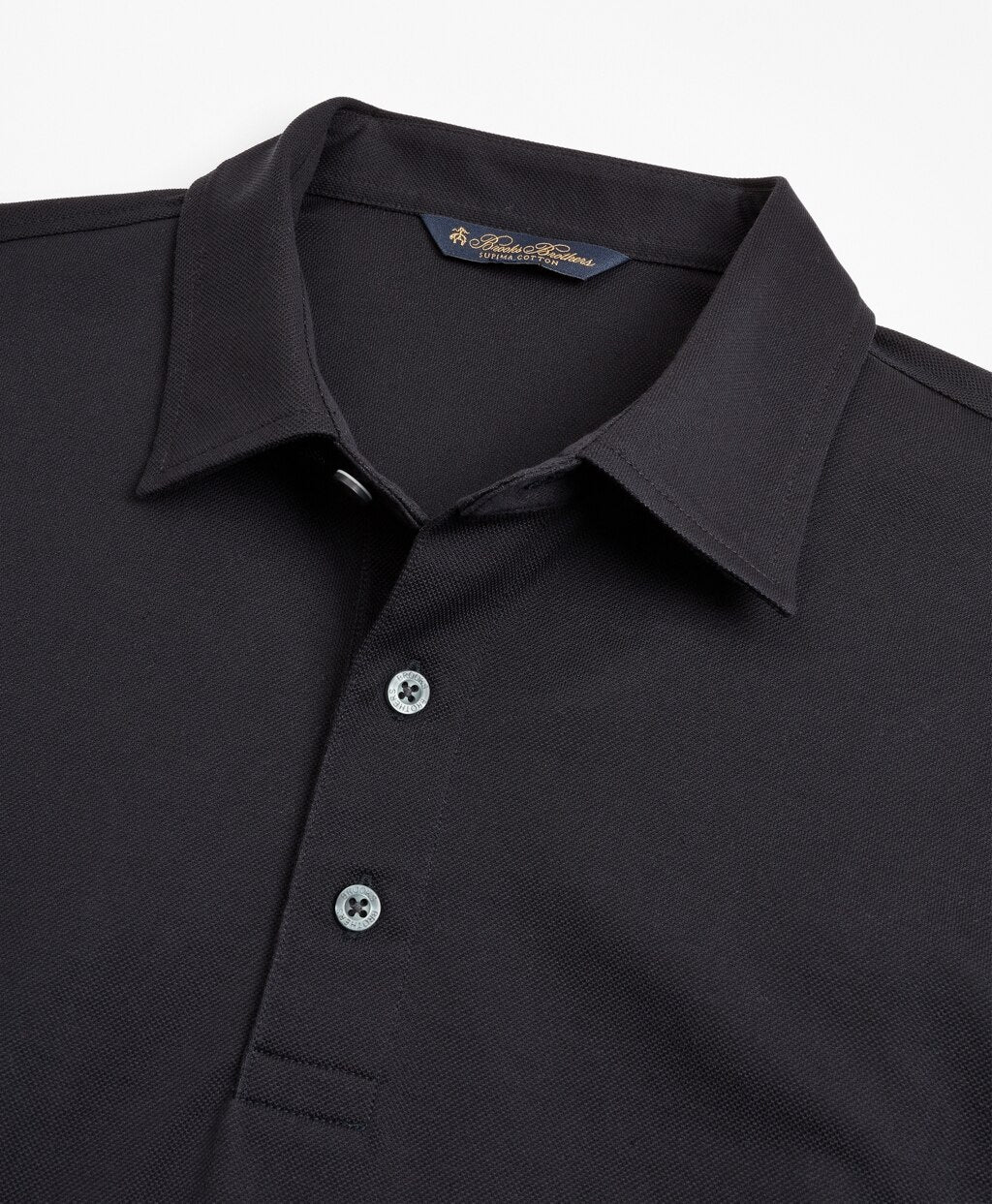 Premium Extra-Fine Supima® Cotton Pique Long-Sleeve Polo
