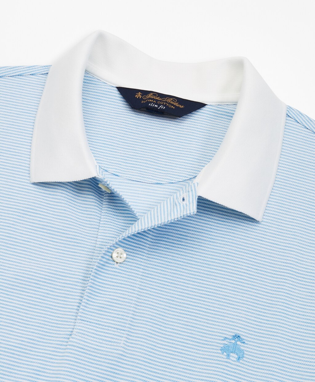 Slim Fit Stripe Polo Shirt
