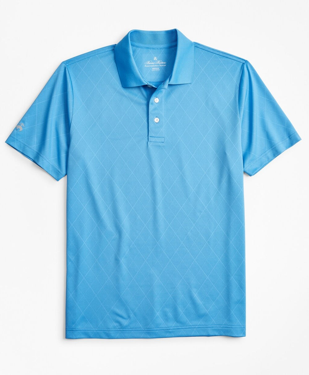 Performance Series Diamond Jacquard Polo Shirt