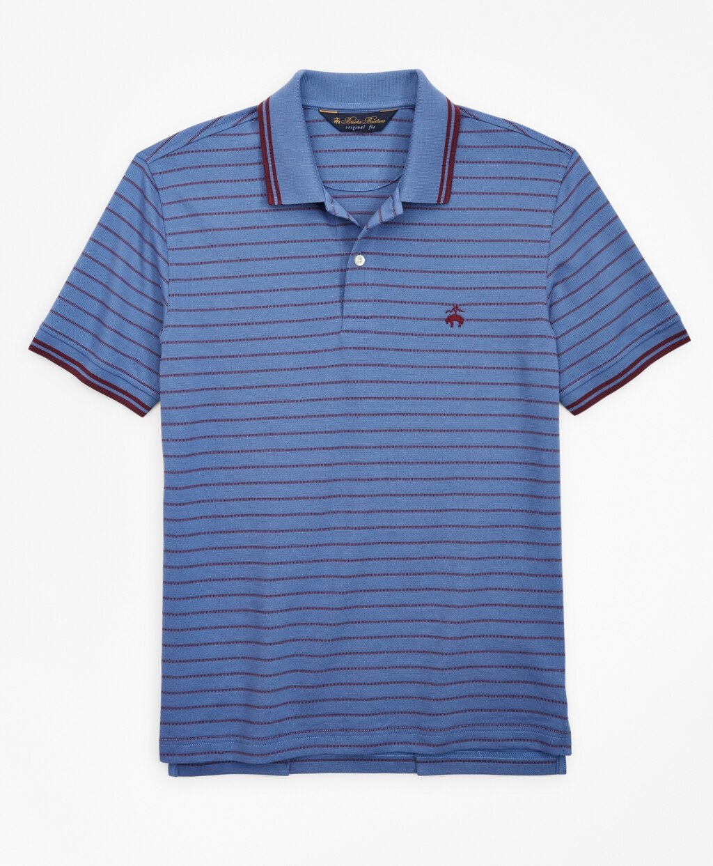 Original Fit Jacquard Stripe Polo Shirt