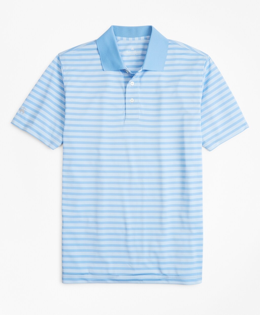 Performance Series Textured Stripe Polo Shirt