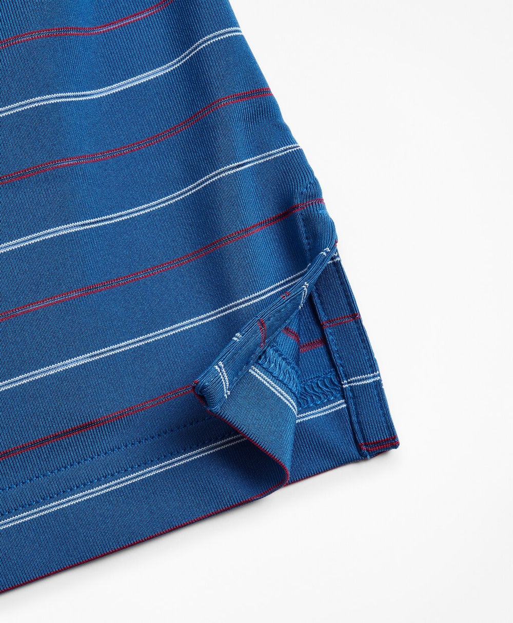 Performance Series Min-Stripe Polo Shirt