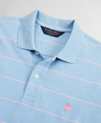 Slim Fit Thin Stripe Polo Shirt