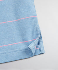 Slim Fit Thin Stripe Polo Shirt
