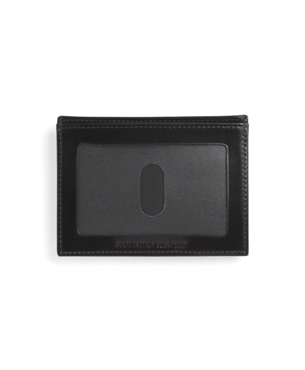 French Calf Card Case with Magnetic Clip