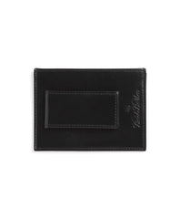 French Calf Card Case with Magnetic Clip