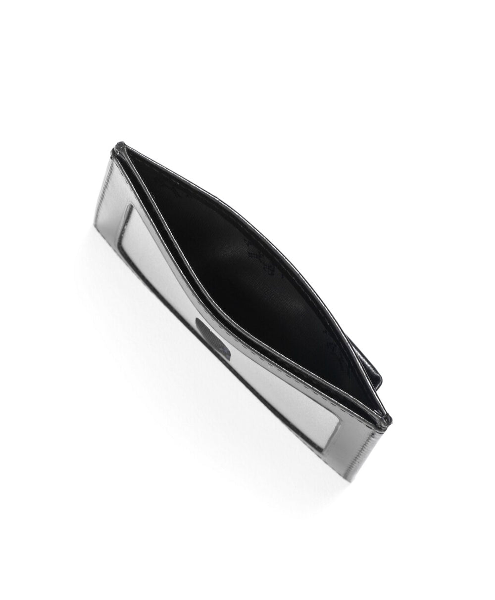 French Calf Card Case with Magnetic Clip