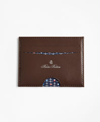 Embossed Leather Card Case