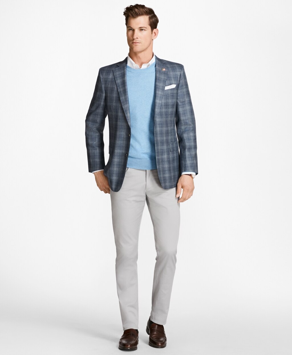 Five-Pocket Selvedge Twill Pants