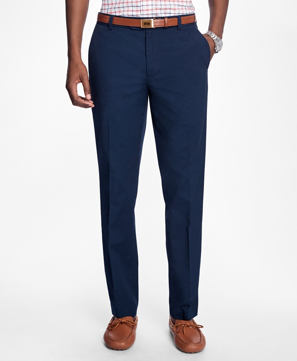 Milano Fit Supima® Cotton Poplin Pants