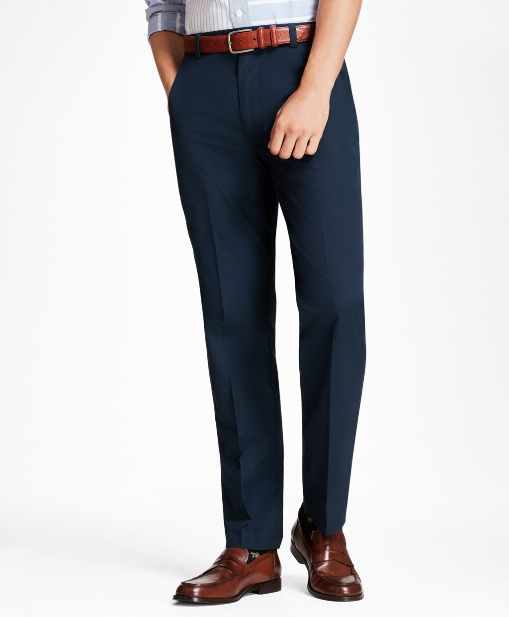 Clark Fit Supima® Cotton Poplin Pants