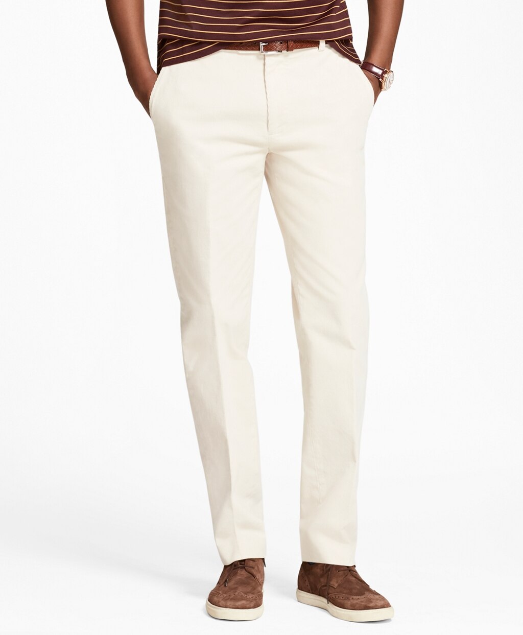 Milano Fit Fine Wale Stretch Corduroys