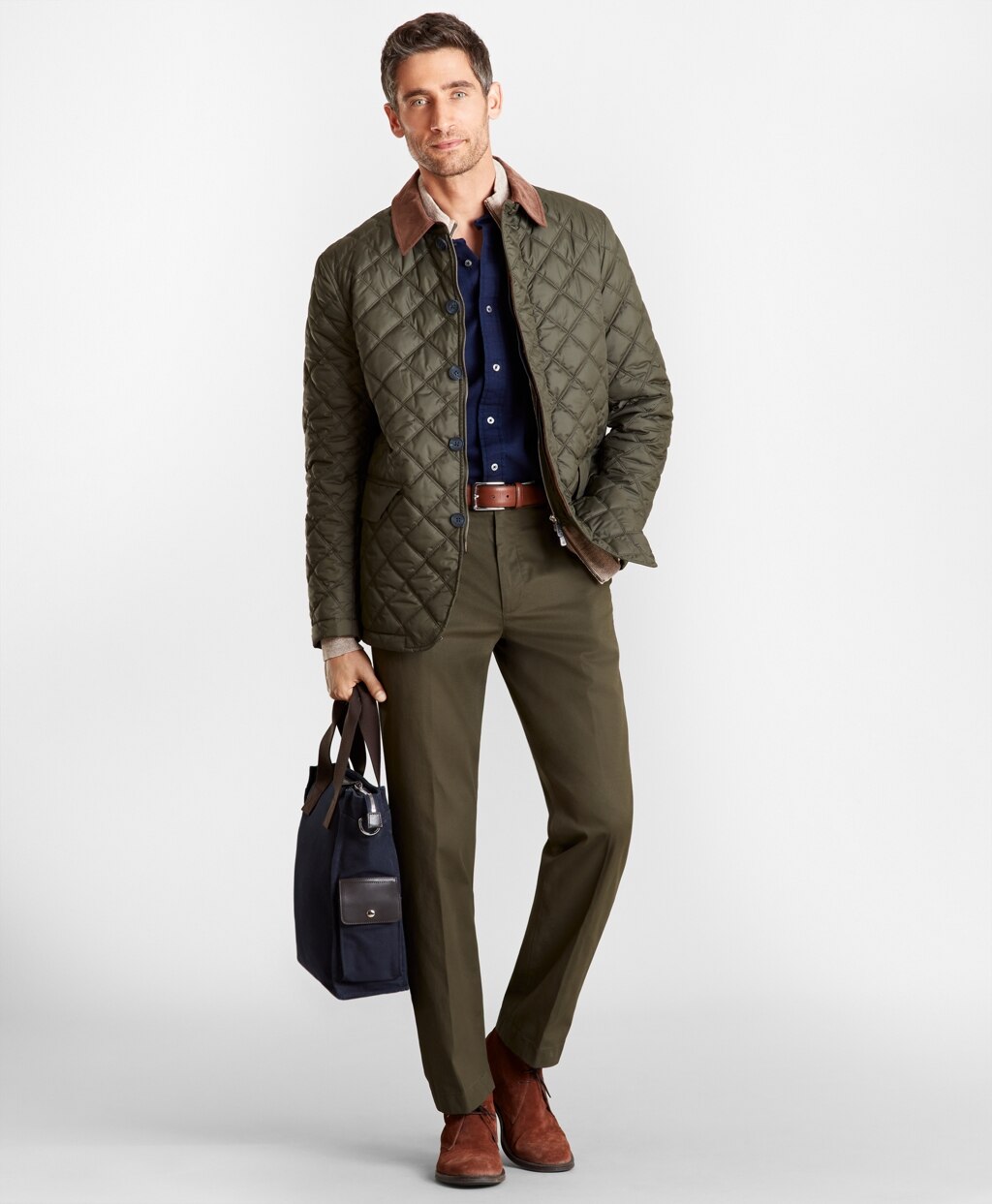 Clark Fit Supima® Cotton Stretch Chinos