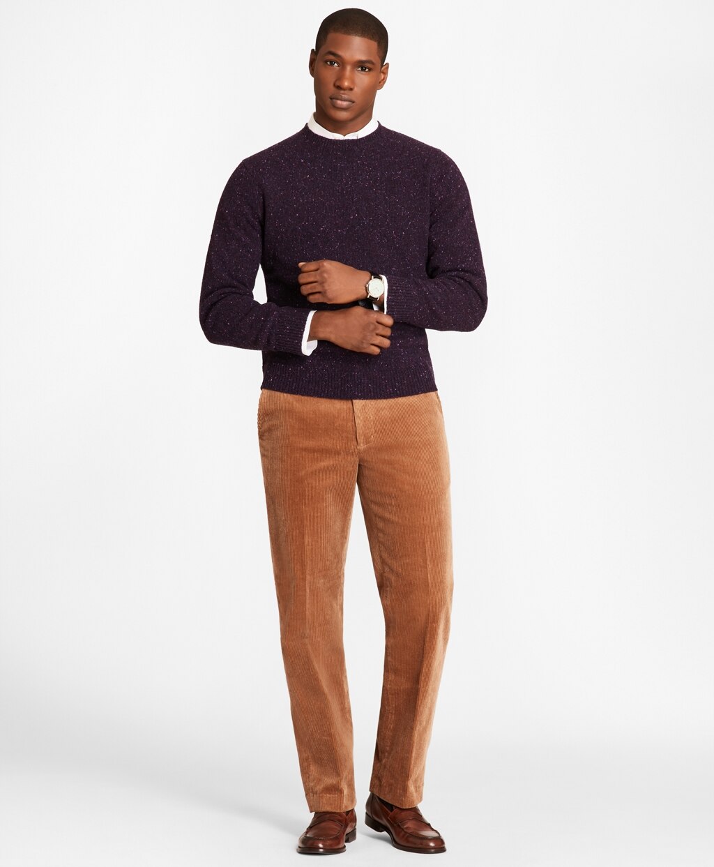 Clark Fit Wide Wale Stretch Corduroys