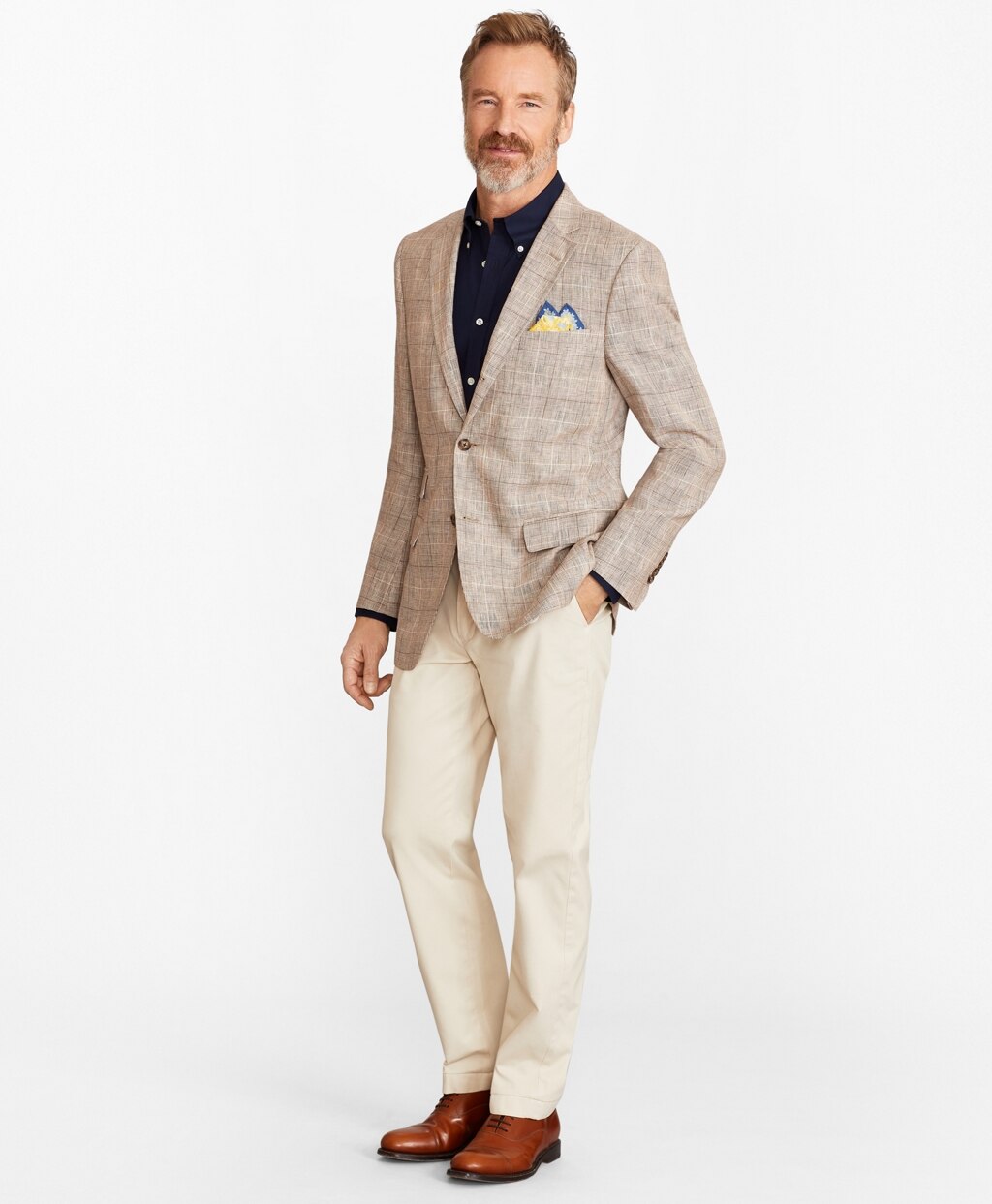Clark Fit Garment-Dyed Stretch Chino Pants