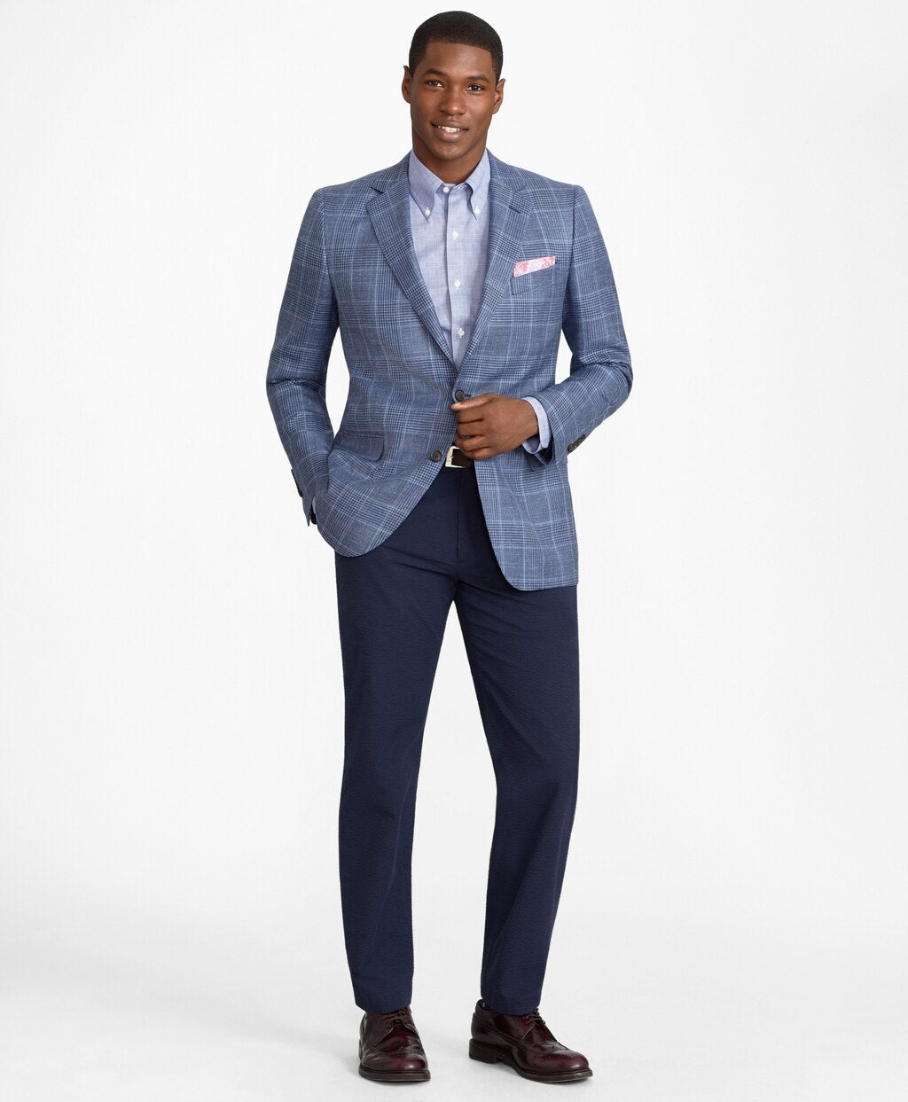 Clark Fit Seersucker Pants
